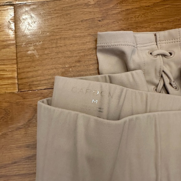 Carbon38 tan lace up leggings M - Picture 4 of 6